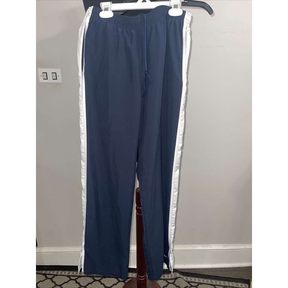 Nike Athletic Pants Blue Tag Sz M 8-10 RN 56323 CA 05553 100% Polyester
